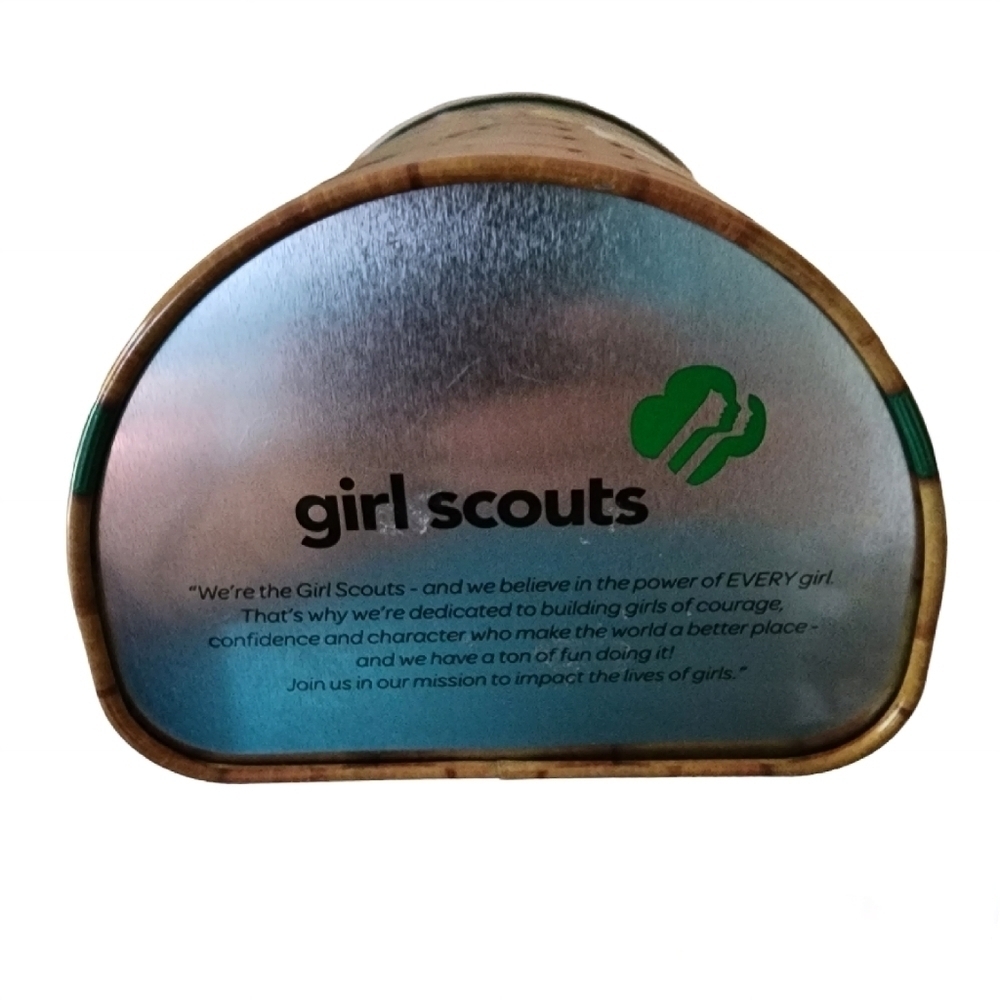 Girl Scouts Backpack Senior Roundup Badge Tin - Picture 5 of 5